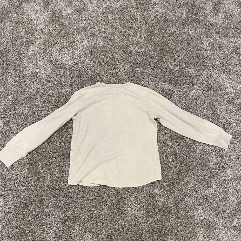 waffle knit long sleeve
